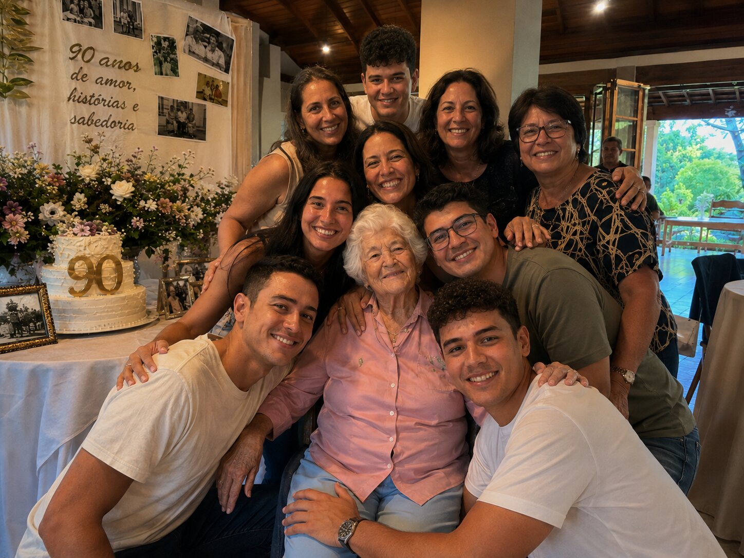 olha todos os netos
